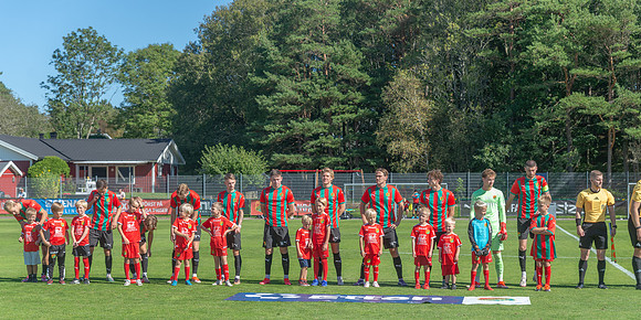 Match i Ettan Södra Mellan Torslanda IK och Torns IF