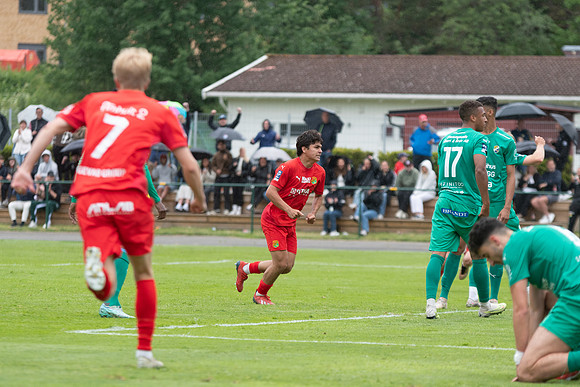 Match i Ettan Södra Mellan Torslanda IK och Ljungskile SK