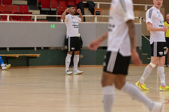 Match i Svenska Futsal Ligan mellan Torslanda IK och Skoftebyns IF