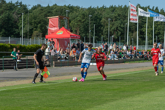 Match i Ettan Södra Mellan Torslanda IK och Onsala BK