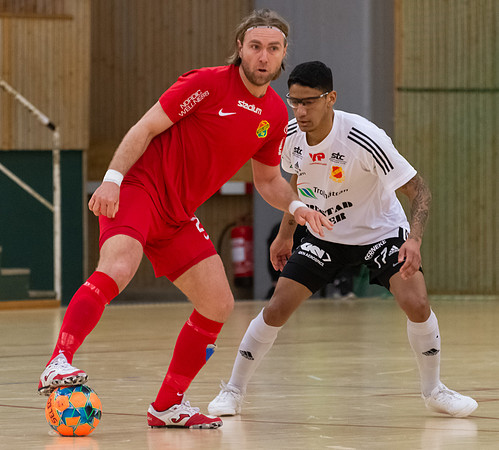 Match i Svenska Futsal Ligan mellan Torslanda IK och Skoftebyns IF