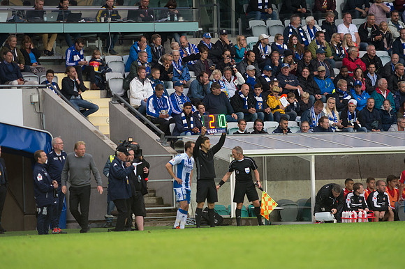 Match Allsvenskan mellan IFK Göteborg och Helsingborgs IF