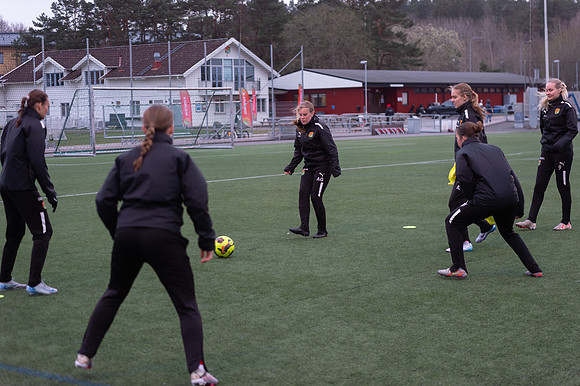 Match i Div 3 Damer Mellan Torslanda IK och Qviding FIF