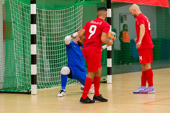 Match i Svenska Futsal Ligan mellan Torslanda IK och Skoftebyns IF