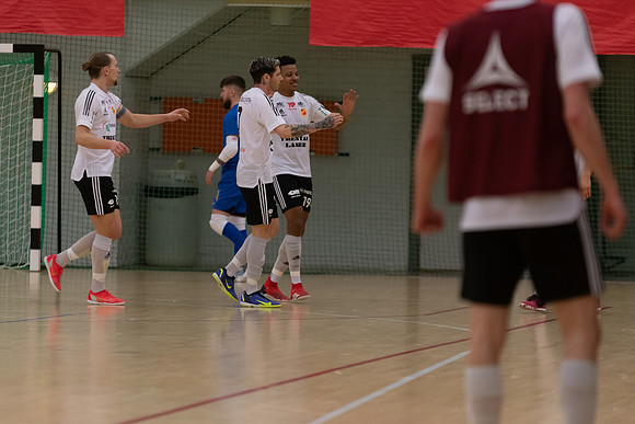 Match i Svenska Futsal Ligan mellan Torslanda IK och Skoftebyns IF