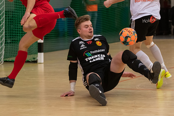Match i Svenska Futsal Ligan mellan Torslanda IK och Skoftebyns IF