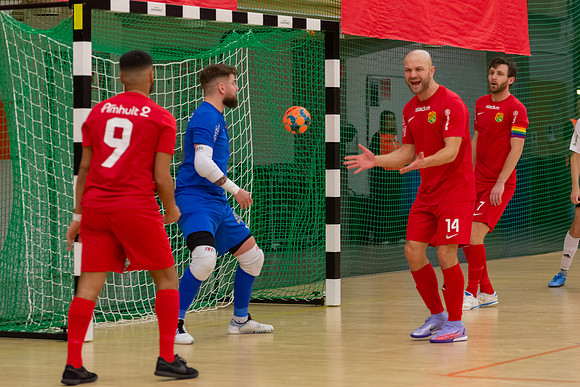 Match i Svenska Futsal Ligan mellan Torslanda IK och Skoftebyns IF