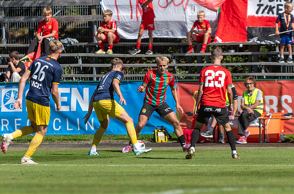 Match i Ettan Södra Mellan Torslanda IK och Torns IF