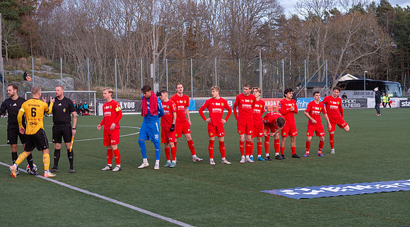 Match i Ettan Södra Mellan Torslanda IK och Lunds BK