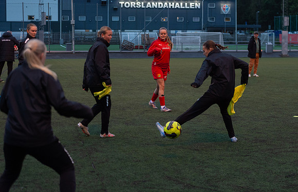 Match i Div 3 Damer Mellan Torslanda IK och Mossens BK