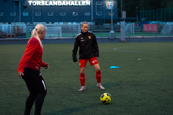 Match i Div 3 Damer Mellan Torslanda IK och Mossens BK
