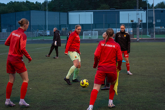 Match i Div 3 Damer Mellan Torslanda IK och Mossens BK