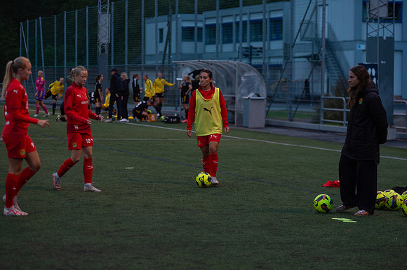 Match i Div 3 Damer Mellan Torslanda IK och Mossens BK