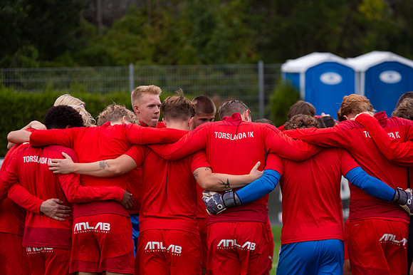 Match i Ettan Södra Mellan Torslanda IK och Eskilsminne IF