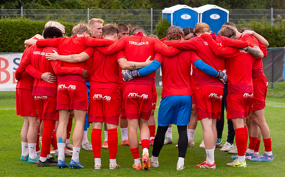 Match i Ettan Södra Mellan Torslanda IK och Eskilsminne IF