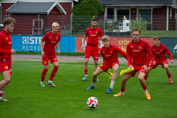 Match i Ettan Södra Mellan Torslanda IK och Eskilsminne IF