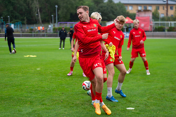 Match i Ettan Södra Mellan Torslanda IK och Eskilsminne IF