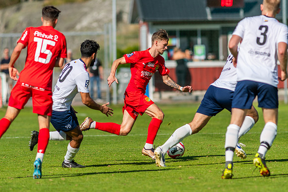 Match i Ettan Södra Mellan Torslanda IK och FC Rosengård