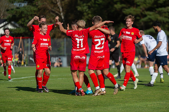 Match i Ettan Södra Mellan Torslanda IK och FC Rosengård