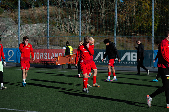 Match i Ettan Södra Mellan Torslanda IK och Norrby IF
