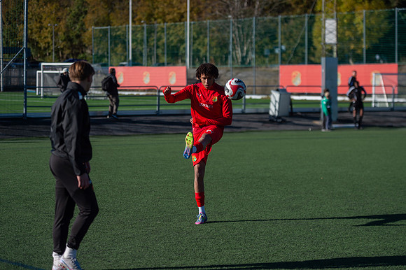 Match i Ettan Södra Mellan Torslanda IK och Norrby IF