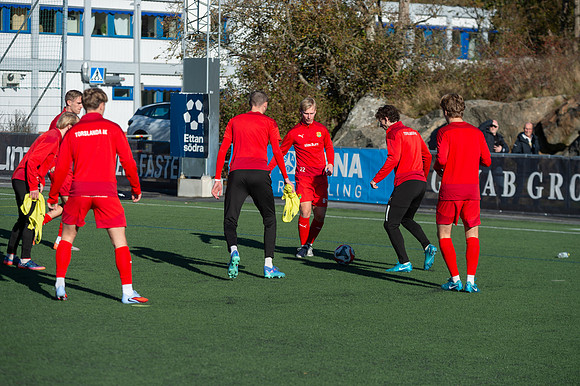 Match i Ettan Södra Mellan Torslanda IK och Norrby IF