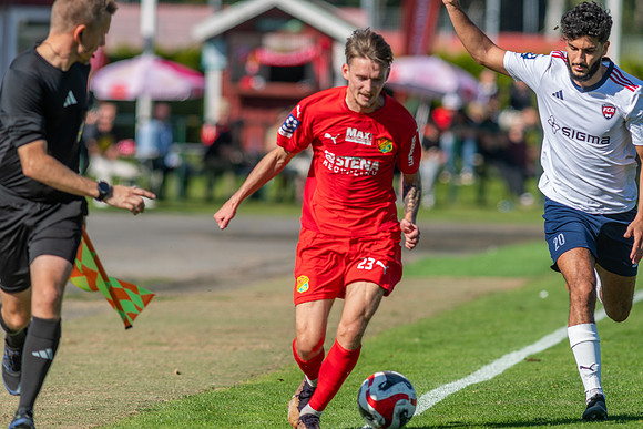 Match i Ettan Södra Mellan Torslanda IK och FC Rosengård
