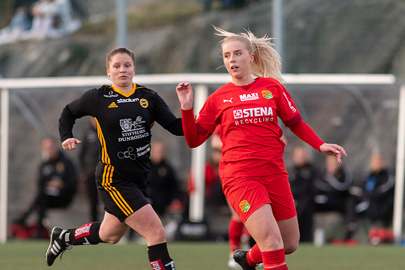 Match i Div 3B Damer Mellan Torslanda IK och Mossens BK