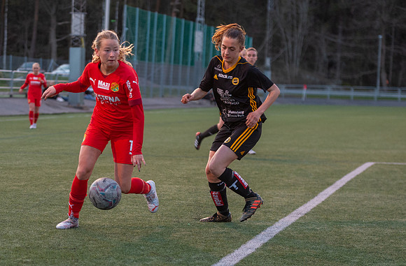 Match i Div 3B Damer Mellan Torslanda IK och Mossens BK