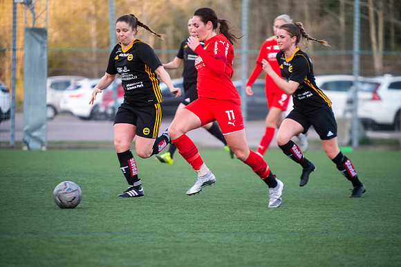 Match i Div 3B Damer Mellan Torslanda IK och Mossens BK