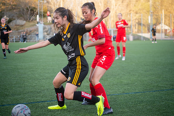 Match i Div 3B Damer Mellan Torslanda IK och Mossens BK