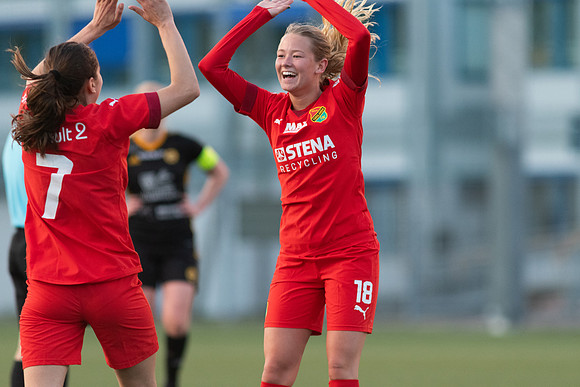 Match i Div 3B Damer Mellan Torslanda IK och Mossens BK