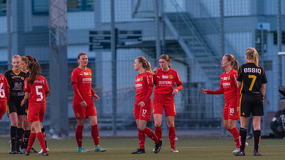 Match i Div 3B Damer Mellan Torslanda IK och Mossens BK