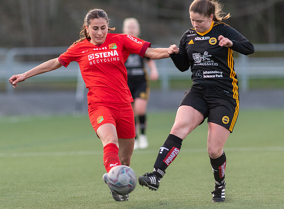 Match i Div 3B Damer Mellan Torslanda IK och Mossens BK