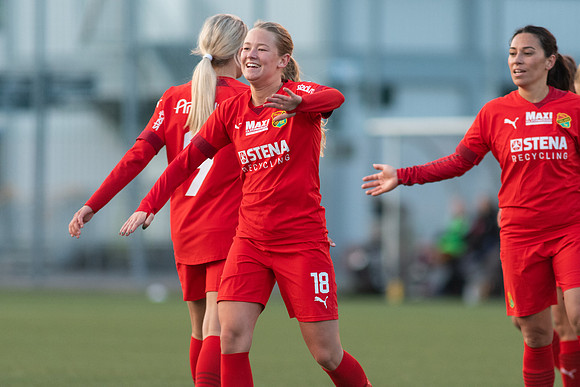 Match i Div 3B Damer Mellan Torslanda IK och Mossens BK