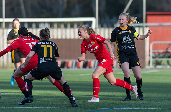Match i Div 3B Damer Mellan Torslanda IK och Mossens BK
