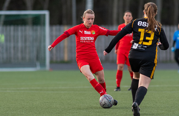 Match i Div 3B Damer Mellan Torslanda IK och Mossens BK