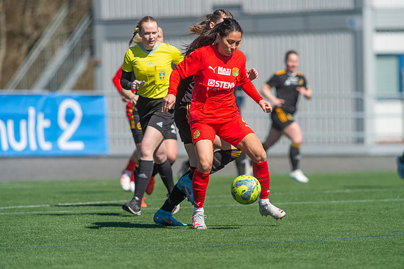 Match i Div 3 Damer Mellan Torslanda IK och Mossens BK