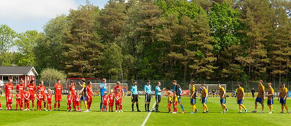 Match i Divistion 2 Västra Götaland Mellan Torslanda IK och Jonsereds IF
