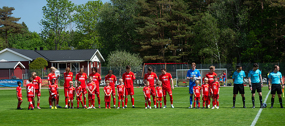 Match i Divistion 2 Västra Götaland Mellan Torslanda IK och Jonsereds IF