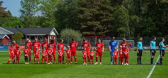 Match i Divistion 2 Västra Götaland Mellan Torslanda IK och Jonsereds IF