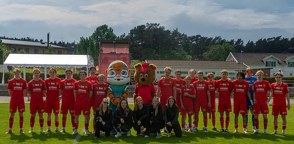 Match i Divistion 2 Västra Götaland Mellan Torslanda IK och Jonsereds IF