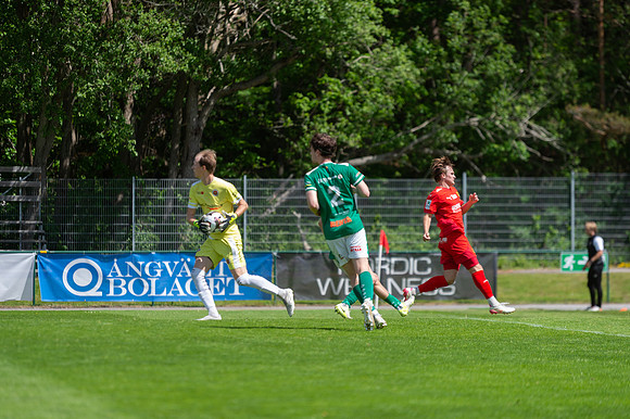 Match i Divistion 2 Västra Götaland Mellan Torslanda IK och Hestrafors IF