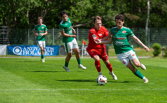 Match i Divistion 2 Västra Götaland Mellan Torslanda IK och Hestrafors IF