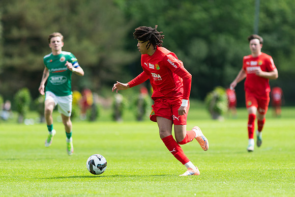 Match i Divistion 2 Västra Götaland Mellan Torslanda IK och Hestrafors IF