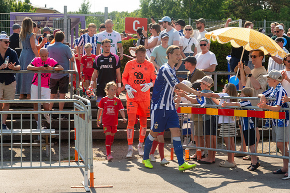 Träningsmatch mellan IFK Göteborg och Hamkam