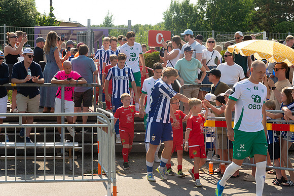 Träningsmatch mellan IFK Göteborg och Hamkam