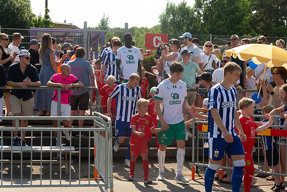 Träningsmatch mellan IFK Göteborg och Hamkam