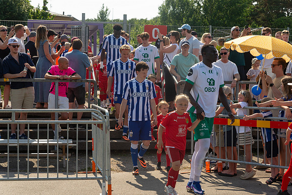 Träningsmatch mellan IFK Göteborg och Hamkam