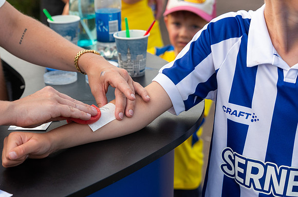 Träningsmatch mellan IFK Göteborg och Hamkam